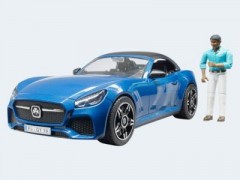 Bruder Roadster mit Fahrer Родстер с водителем