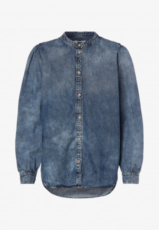 Tommy Hilfiger Button-down blouse medium stone Блузка на пуговицах средний камень