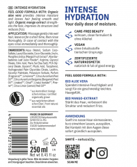 SANTE NATURKOSMETIK Shampoo Intense Hydration, Шампунь Интенсивное увлажнение c натуральной гиалуроновой кислотой и тройным протеиновым комплексом, 250 мл