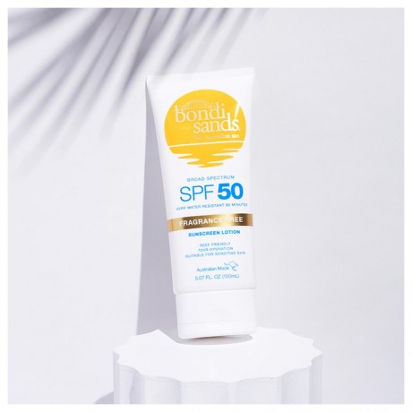 Bondi Sands SPF 50+ Body Lotion Tube Fragrance Free  Тюбик с лосьоном для тела SPF 50+ Без запаха