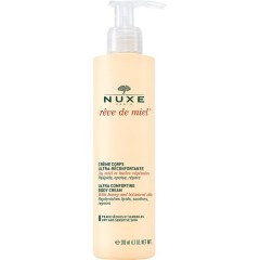Nuxe (Нюкс) Feuchtigkeitsspendend und Nahrend Ultra Comforting Body Cream Крем Reve de Miel, (Pumpspender) - Fur trockene und sensible Haut / 200 мл