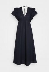 Tommy Hilfiger FRILL DRESS Day dress desert sky ПЛАТЬЕ С РЯБКАМИ Повседневное платье небо пустыни