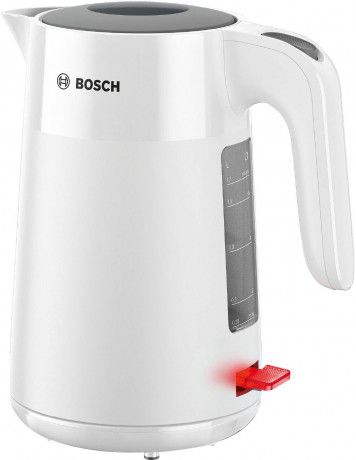 BOSCH BOSCH Wasserkocher MyMoment TWK2M161, 1,7 l, 2400 W, Abschaltautomatik, Tassenanzeige, Weiss matt  Чайник BOSCH MyMoment TWK2M161, 1,7 л, 2400 Вт, автоотключение, дисплей чашки, матовый белый