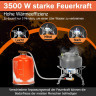Gimisgu Gimisgu Gaskocher Gaskocher Campingkocher Gaskocher mit Piezozundung Adapter 3500W Газовая плита Gimisgu, газовая плита, походная плита, газовая плита с адаптером пьезорозжига, 3500 Вт