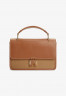 Tommy Hilfiger PUSH LOCK FLAP CROSSOVER  Briefcase cognac PUSH LOCK FLAP CROSSOVER Портфель коньяк