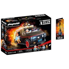 PLAYMOBIL 2er Set: 70750 The A-Team Van + 70645 Schlusselanhanger A-Team B.A. Набор из 2 предметов: 70750 Фургон команды А + 70645 Б.А. команды А.