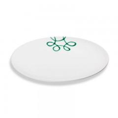 Gmundner Keramik Gmundner Keramik Pur Geflammt Grun Platte oval 33x26 cm Gmundner Ceramics Pure Flamed Green Тарелка овальная 33x26 см