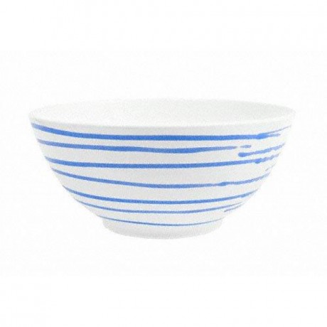 Gmundner Keramik Gmundner Keramik Blaugeflammt Schussel d: 23 cm / 1,5 L Керамическая чаша Gmundner с синим пламенем d: 23 см / 1,5 л