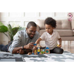 Krabbelmatte mit Rand 150 x 150 x 1 cm + Wasserdicht Коврик для ползания с бордюром 150 x 150 x 1 см + водонепроницаемый