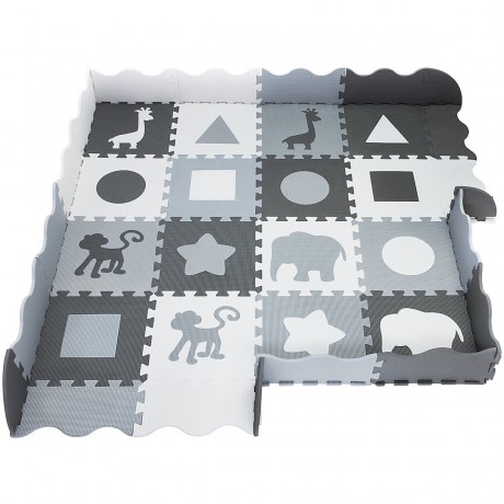 Krabbelmatte mit Rand 150 x 150 x 1 cm + Wasserdicht Коврик для ползания с бордюром 150 x 150 x 1 см + водонепроницаемый