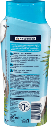 Balea (Балеа) Shampoo Feuchtigkeit Увлажняющий Шампунь для Волос с Ароматом Кокоса, 300 мл