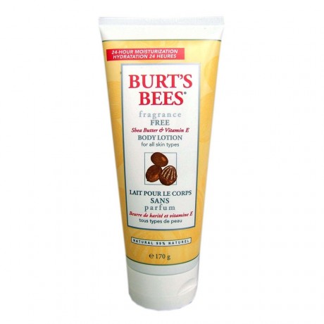 Burts Bees 24h-Bodylotion FragRance (Ранс) Free Shea Butter Korperpflege, 175 мл