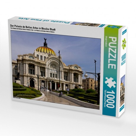 CALVENDO Puzzle CALVENDO Puzzle Der Palacio de Bellas Artes in Mexiko Stadt Пазл CALVENDO Puzzle Дворец изящных искусств в Мехико