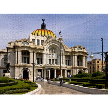 CALVENDO Puzzle CALVENDO Puzzle Der Palacio de Bellas Artes in Mexiko Stadt Пазл CALVENDO Puzzle Дворец изящных искусств в Мехико