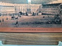 Aitzkunst Гравюра-офорт "Дворцовая площадь в г. Карлсруэ, 1840г.", 22смx25.5см, Германия, 1960-70гг.