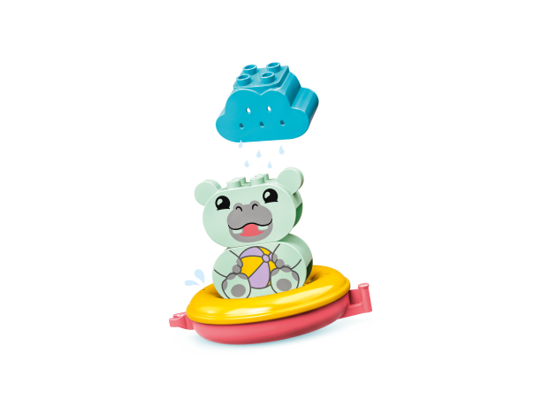 Lego Badewannenspass: Schwimmender Tierzug Веселье в ванне: плавучий поезд с животными