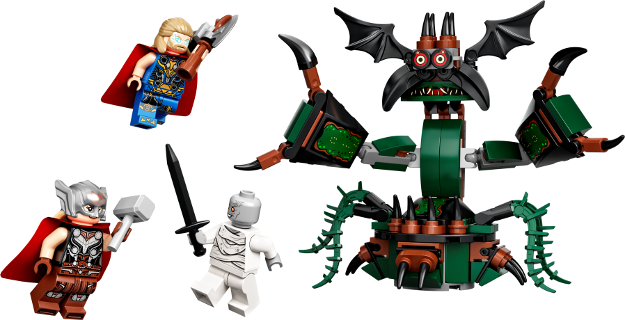 Lego Angriff auf New Asgard Атака на Новый Асгард