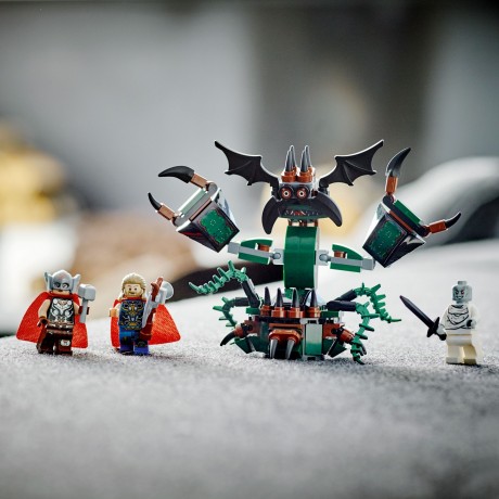 Lego Angriff auf New Asgard Атака на Новый Асгард