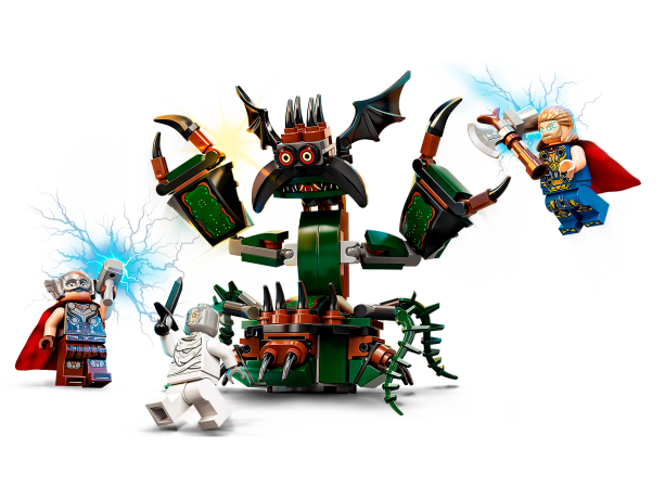 Lego Angriff auf New Asgard Атака на Новый Асгард