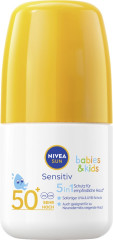 NIVEA SUN Babies &amp; Kids Sensitiv Sonnenroller LSF 50+, 50 ml, Нивеа Детский солнцезащитный ролик, SPF 50+, для чувствительной кожи, удобное нанесение, 50 мл