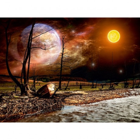 CALVENDO Puzzle CALVENDO Puzzle Das alte Boot Пазл CALVENDO Puzzle Старая лодка