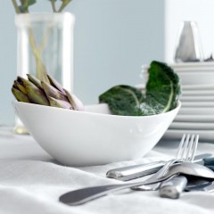 Arzberg Arzberg Form 2000 Weiss Schale oval 24 cm Arzberg Form 2000 Миска белая овальная 24 см