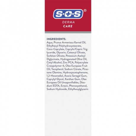 SOS Derma Care Anti-Pickel Gesichtscreme Akut, 50 ml, SOS Derma Care Крем для лица против прыщей, с цинком и азелаиновой кислотой, для проблемной кожи, 50 мл