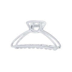 SOHO Tori Barette Small Metall Haarklemmer Silber Маленькая металлическая заколка для волос Tori Barette