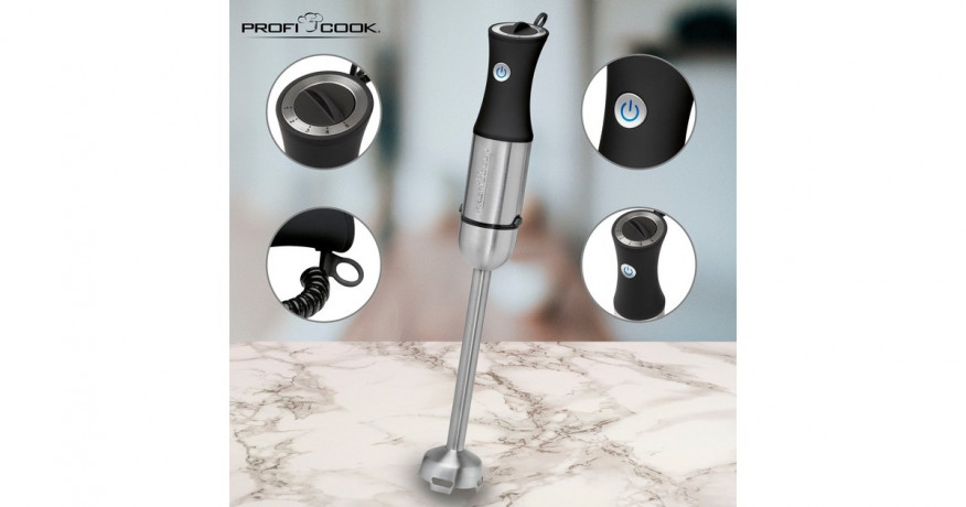 ProfiCook ProfiCook PC-SM 1094, Stabmixer silber/schwarz  silber/schwarz ProfiCook PC-SM 1094, погружной блендер серебристый/черный