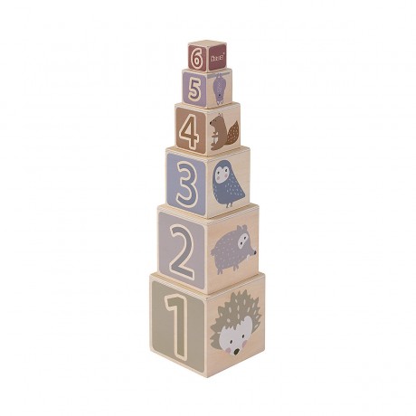 howa Stapelturm aus Holz ab 1 Jahr Деревянная штабелеукладочная башня от 1 года