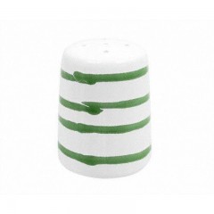 Gmundner Keramik Gmundner Keramik Grungeflammt Salzstreuer glatt 5 cm Керамическая солонка Gmundner с зеленым пламенем, гладкая, 5 см