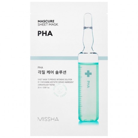Missha Mascure Peeling Solution Sheet Mask Тканевая маска Mascure Peeling Solution