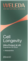 WELEDA Cell Longevity Ultra Protect & Lift Supreme Oil Elixir, 20 ml, Антивозрастной масляный эликсир для лица Ultra Protect & Lift с абрикосовым маслом, авокадо и жожоба, 20 мл