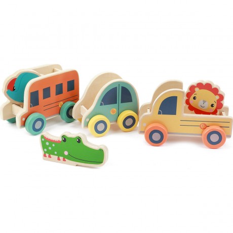 FISHER-PRICE Meine ersten Holz-Fahrzeuge FISHER-PRICE Мои первые деревянные автомобили