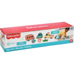 FISHER-PRICE Meine ersten Holz-Fahrzeuge FISHER-PRICE Мои первые деревянные автомобили