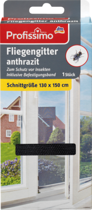 Profissimo Самоклеящаяся лента против насекомых антрацит	, 1 шт