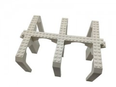 LEGO Lego MOC Gewolbe Brucke Halle - weiss - 109 Teile - neu Хранилище Lego MOC Brucke Halle - белое - 109 деталей - новое