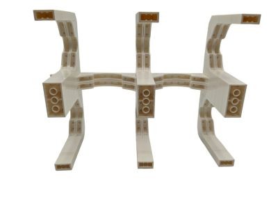 LEGO Lego MOC Gewolbe Brucke Halle - weiss  - 109 Teile - neu Хранилище Lego MOC Brucke Halle - белое - 109 деталей - новое