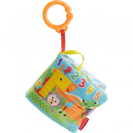 Mattel Fisher-Price Kleines Spielbuch weiches Baby Buch Мягкая детская книга Fisher-Price Little Playbook