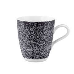 Seltmann Weiden Seltmann Weiden Life Molecule Phantom Black Becher mit Henkel 0,40 L Seltmann Weiden Life Molecule Phantom Кружка черная с ручкой 0,40 л