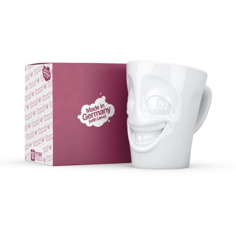 Fiftyeight Products TV Tassen Henkeltasse weiss witzig 0,35 L Чашка TV кружка с ручкой белая забавная 0,35 л