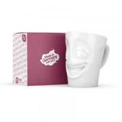 Fiftyeight Products TV Tassen Henkeltasse weiss witzig 0,35 L Чашка TV кружка с ручкой белая забавная 0,35 л