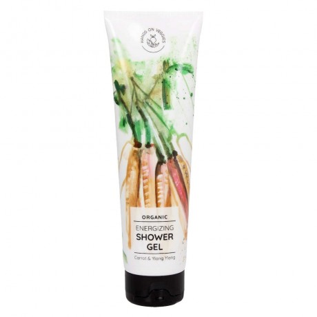 Hands on Veggies Energizing Shower Gel Carrot & Ylang Ylang 150ml  Гель для душа Бодрящий Морковь и Иланг-иланг 150мл