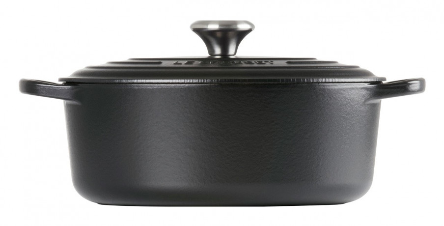 Le Creuset LE CREUSET Br\u00e4ter oval 29 cm Schwarz SIGNATURE schwarz LE CREUSET Br>4ter овал 29 см черный SIGNATURE