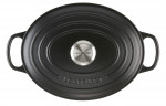 Le Creuset LE CREUSET Br\u00e4ter oval 29 cm Schwarz SIGNATURE schwarz LE CREUSET Br>4ter овал 29 см черный SIGNATURE