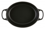 Le Creuset LE CREUSET Br\u00e4ter oval 29 cm Schwarz SIGNATURE schwarz LE CREUSET Br>4ter овал 29 см черный SIGNATURE