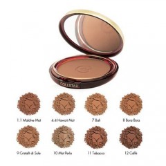 Collistar Teint Bronzing Powder, Коллистар Компактная пудра бронзатор для лица Silk Effect, Nr.7 Bali, 10г