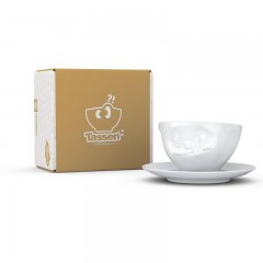 Fiftyeight Products TV Tassen Kaffeetasse weiss lecker 0,20 L TV cups кофейная чашка белая деликатесная 0,20 л