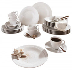 Seltmann Weiden Seltmann Weiden Kombiservice Trio 30-tlg.RIO Weiss Комбинированное сервисное трио Seltmann Weiden, 30 предметов RIO