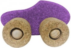 KORXX Spielzeugauto Kork Lambo rund Пробковая машинка Ламбо круглая